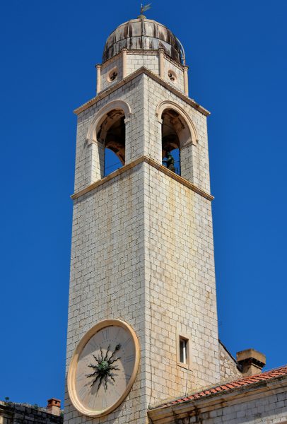 Bell Tower at Luža Square in Dubrovnik, Croatia - Encircle Photos