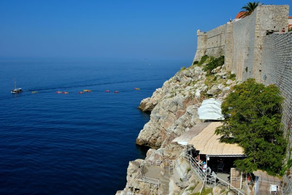 Café Buža Seaside Bar in Dubrovnik, Croatia - Encircle Photos
