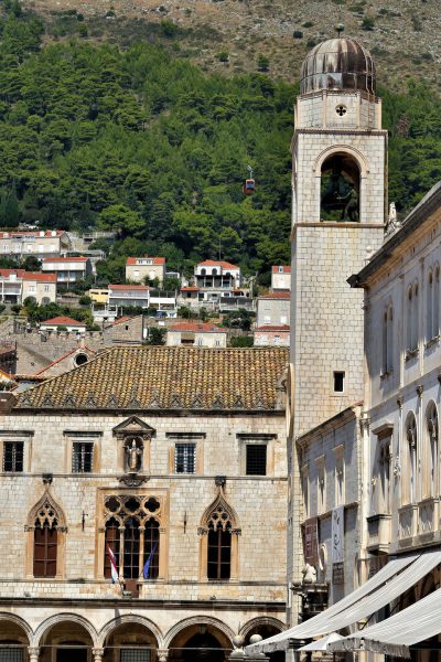 Cable Car up Mount Srđ in Dubrovnik, Croatia - Encircle Photos