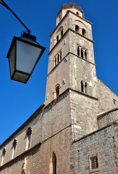 Franciscan Monastery Tower in Dubrovnik, Croatia - Encircle Photos