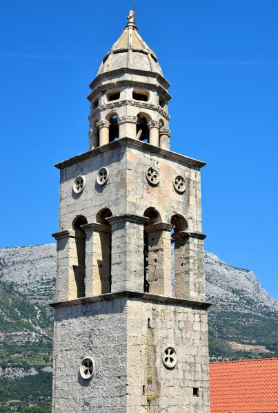 Dominican Monastery Bell Tower in Korčula, Croatia - Encircle Photos