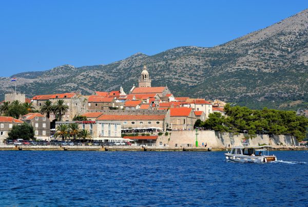 Harbor View of Stari Grad Korčula, Croatia - Encircle Photos