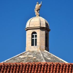 Cupola on Church of Saint Justine in Korčula, Croatia - Encircle Photos