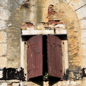 Old Window along Eastern Wall in Split, Croatia - Encircle Photos
