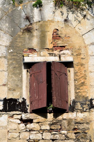Old Window along Eastern Wall in Split, Croatia - Encircle Photos