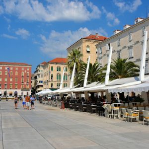 Riva Seaside Promenade in Split, Croatia - Encircle Photos