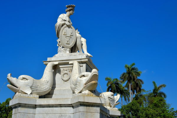 Fountain of the Indian Woman in Havana, Cuba - Encircle Photos