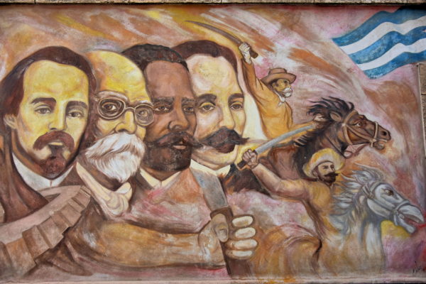 Late-19th Century Cuban Freedom Heroes Mural in Havana, Cuba - Encircle Photos