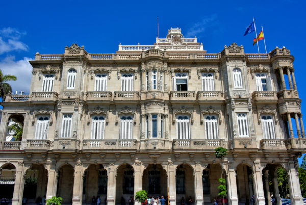 Former Palacio Velasco-Sarrá Now Spanish Embassy in Havana, Cuba - Encircle Photos