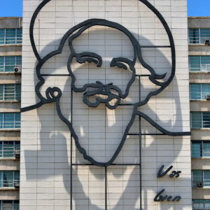 Camilo Cienfuegos Sculpture at Revolution Square in Havana, Cuba - Encircle Photos