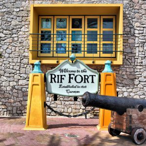Entrance of Rif Fort in Otrobanda, Westside of Willemstad, Curaçao - Encircle Photos
