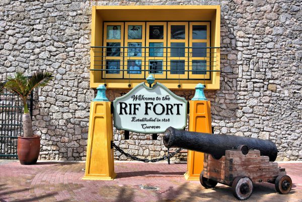 Entrance of Rif Fort in Otrobanda, Westside of Willemstad, Curaçao - Encircle Photos