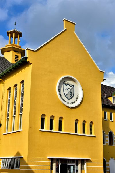 St. Martinus University in Otrobanda, Westside of Willemstad, Curaçao - Encircle Photos