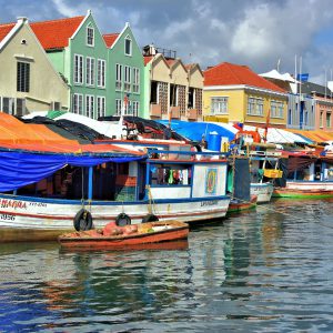 Floating Market in Punda, Eastside of Willemstad, Curaçao - Encircle Photos