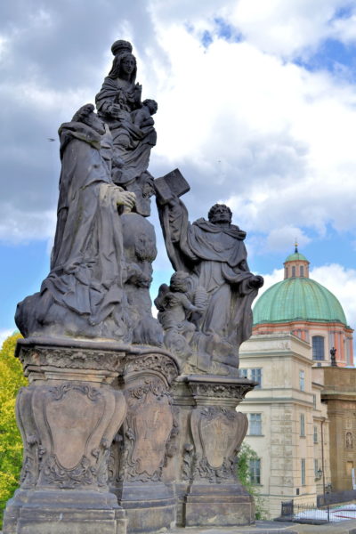 Madonna Statue on Charles Bridge in Prague, Czech Republic - Encircle Photos