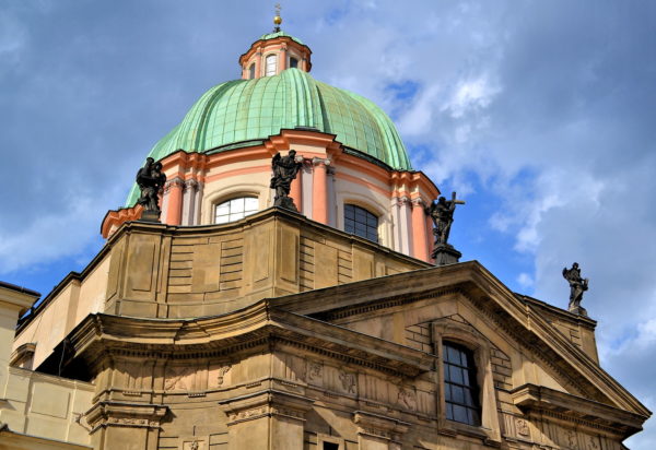 St. Francis Church at Křižovnické Náměstí in Prague, Czech Republic - Encircle Photos