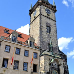 Old Town Hall at Old Town Square in Prague, Czech Republic - Encircle Photos