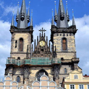 Týn Church at Old Town Square in Prague, Czech Republic - Encircle Photos