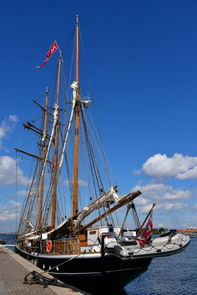 Activ Schooner Moored in Copenhagen, Denmark - Encircle Photos