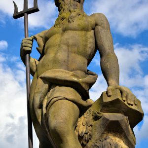 Neptune Statue at Børsen in Copenhagen, Denmark - Encircle Photos