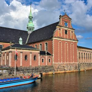 Holmens Kirke from Holmens Bro in Copenhagen, Denmark - Encircle Photos