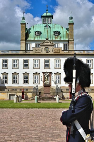 Royal Life Guard at Fredensborg Palace in Fredensborg, Denmark - Encircle Photos