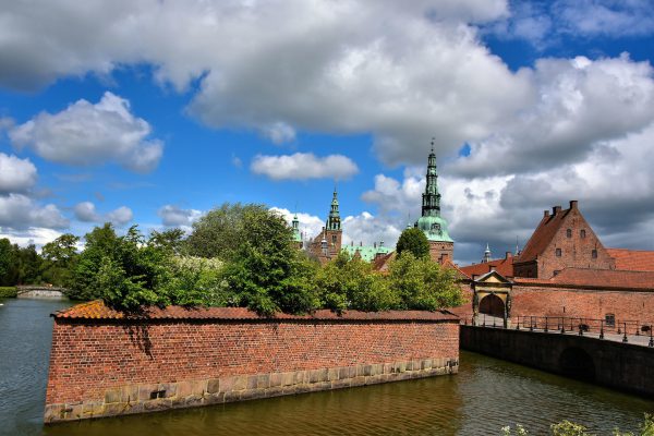 Castle Lake Surrounding Frederiksborg Castle in Hillerød, Denmark - Encircle Photos