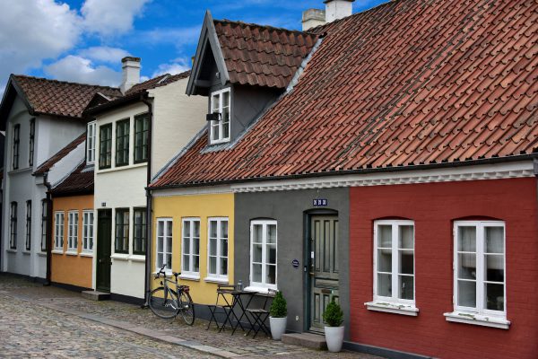 Colorful Houses on Bangs Boder in Odense, Denmark - Encircle Photos