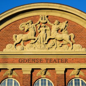 Odense Teater Pediment Reliefs in Odense, Denmark - Encircle Photos