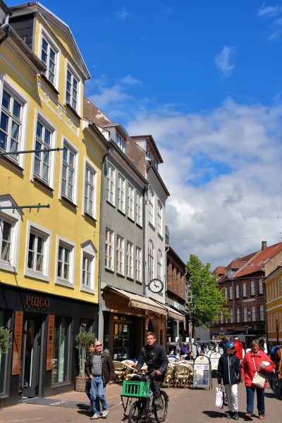 Shopping along Gerritsgade in Svendborg, Denmark - Encircle Photos