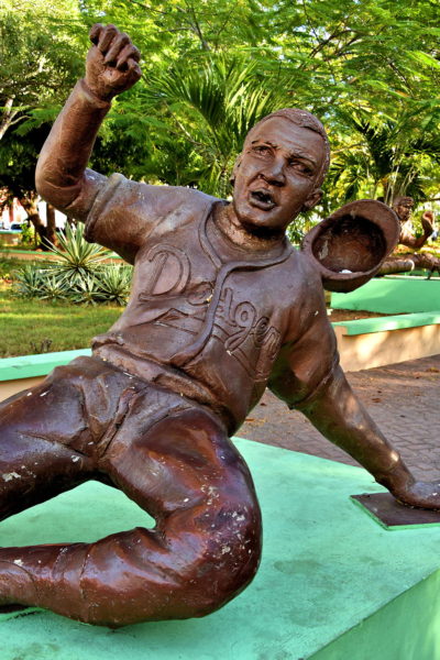 Baseball Player Statues in La Romana, Dominican Republic - Encircle Photos