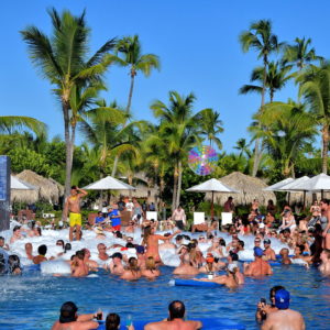 Pool Foam Party in Punta Cana, Dominican Republic - Encircle Photos