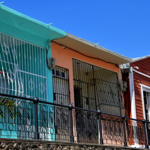 Row Houses on Calle Hostos in Santo Domingo, Dominican Republic - Encircle Photos