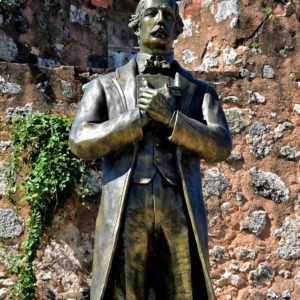 Juan Pablo Duarte Statue at San Diego Fort in Santo Domingo, Dominican Republic - Encircle Photos