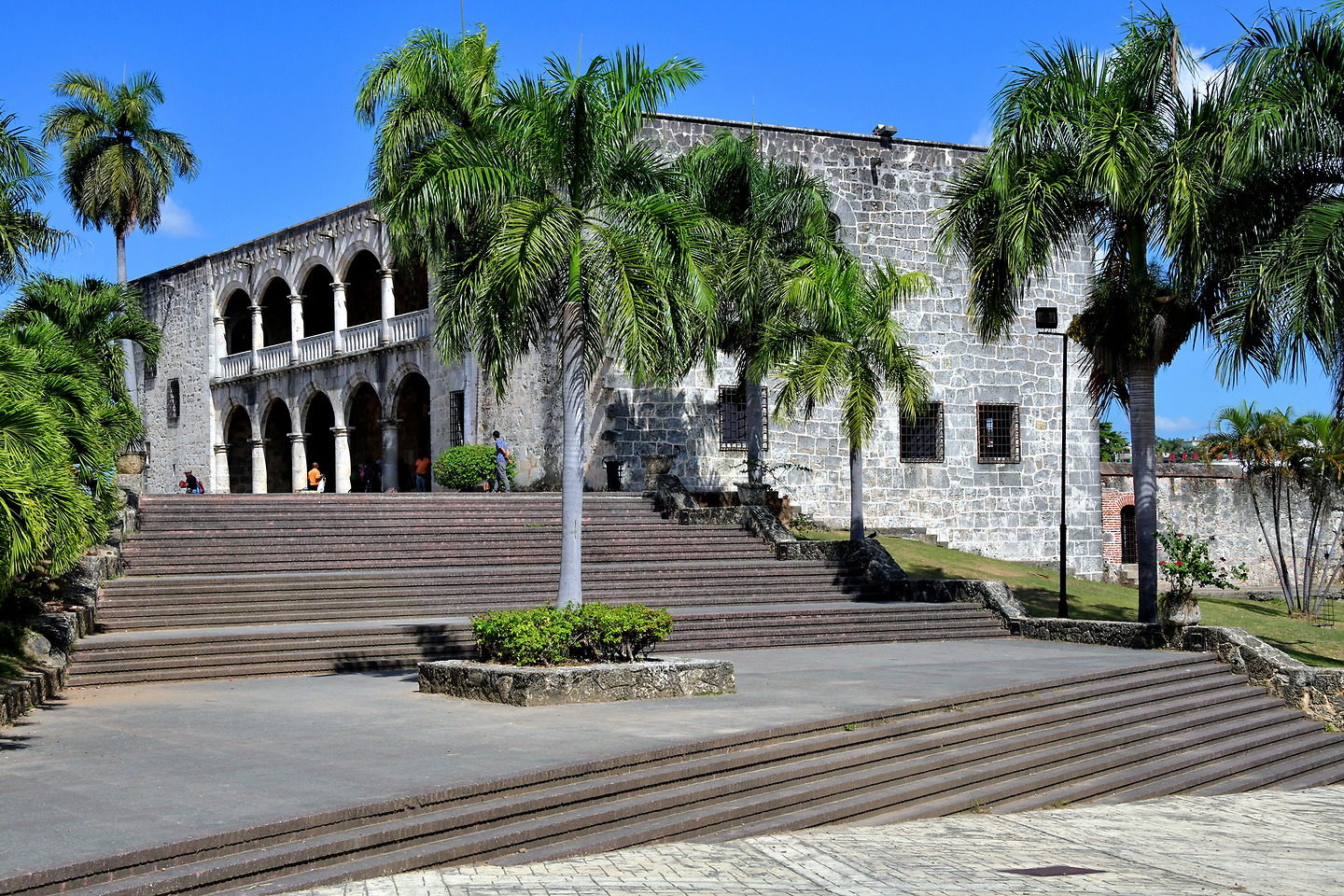 Alcázar de Colón at Spain Plaza in Santo Domingo, Dominican Republic