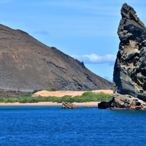 Pinnacle Rock on Bartolomé Island in Galápagos, EC - Encircle Photos