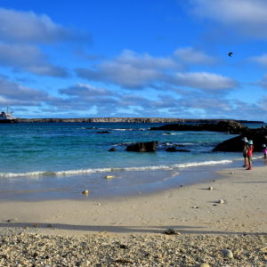 Savoring Final Moments at Darwin Bay Beach on Genovesa in Galápagos, EC - Encircle Photos