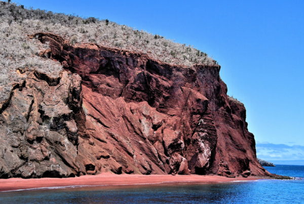 Parting View of Rábida Island in Galápagos, EC - Encircle Photos