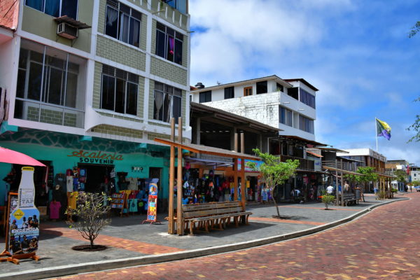 Tourism in Puerto Baquerizo Moreno on San Cristóbal Island in Galápagos, EC - Encircle Photos