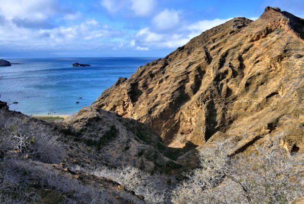 Vista atop Punta Pitt on San Cristóbal Island in Galápagos, EC - Encircle Photos