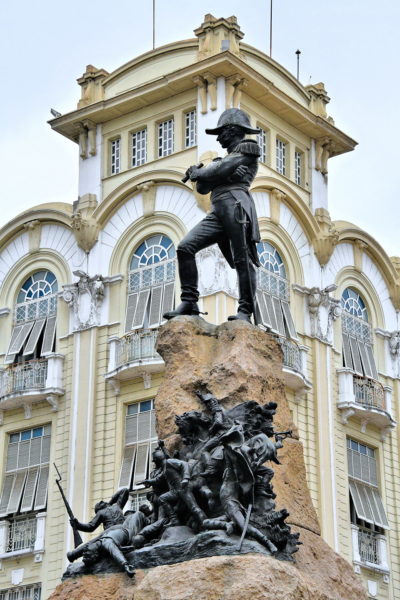 Antonio José de Sucre Statue at Administration Square in Guayaquil, Ecuador - Encircle Photos