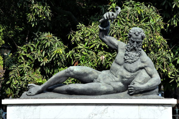 Cronos Statue at Centenary Square in Guayaquil, Ecuador - Encircle Photos