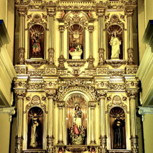 Church of San Francisco Altar in Guayaquil, Ecuador - Encircle Photos