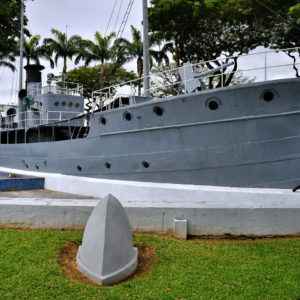 B.A.E. Calderon Gunboat at Naval Base in Guayaquil, Ecuador - Encircle Photos