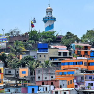 Lighthouse on Santa Ana Hill in Guayaquil, Ecuador - Encircle Photos