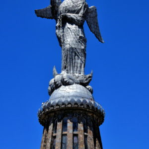Virgin of Quito on El Panecillo in Quito, Ecuador - Encircle Photos