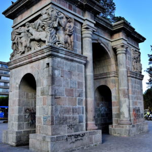Arch at Parque El Ejido in Quito, Ecuador - Encircle Photos