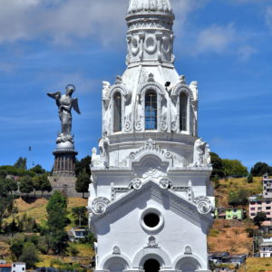 Historic Centre Icons from Plaza Grande in Quito, Ecuador - Encircle Photos