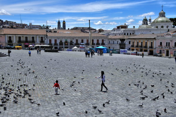 History of Plaza de San Francisco in Quito, Ecuador - Encircle Photos
