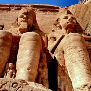 Giant Statues of Pharaoh Ramesses II at Temple of Ramesses  in Abu Simbel, Egypt - Encircle Photos
